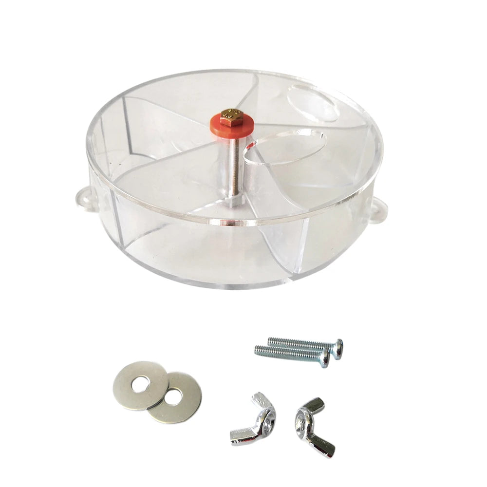 Rotate Parrot Foraging Toy Creative Chewing Bird Bite Toy Wheel Shape Birds Puzzle Feed Food Box Parakeet Cockatiel Conure
