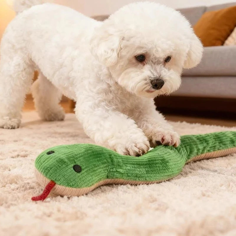 Hot sale Dog Toy Snake Interactive Toy Kitten  Kick Toy Interactive Pet Toy for Indoor Cats 16.5 Inches Pet Supplies