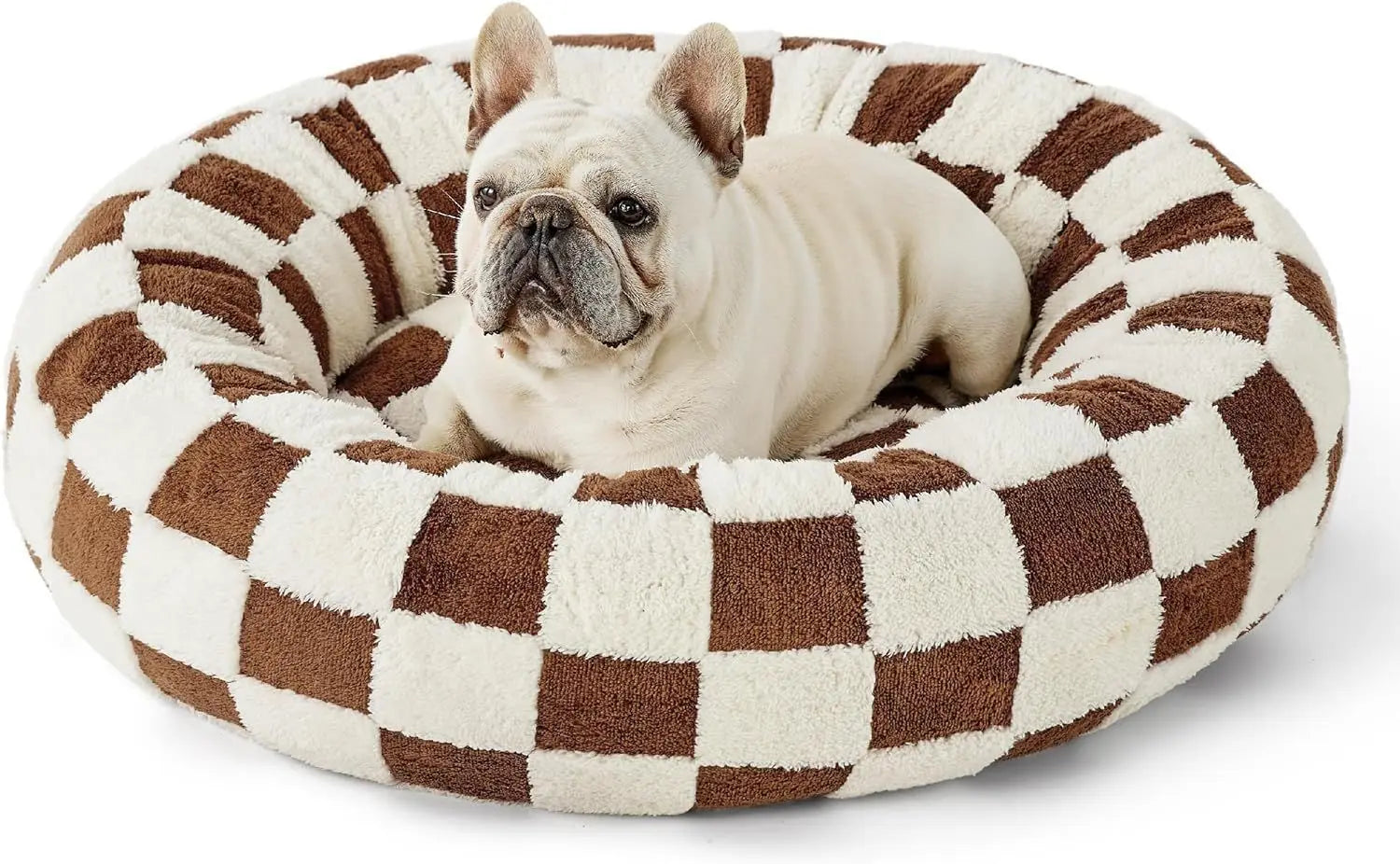 Round Pet Bed for Dogs Cats All Seasons Warm Winter Soft Comfortable Cushion Dog Beds for Large Dogs Dog Accessories Cat Bed