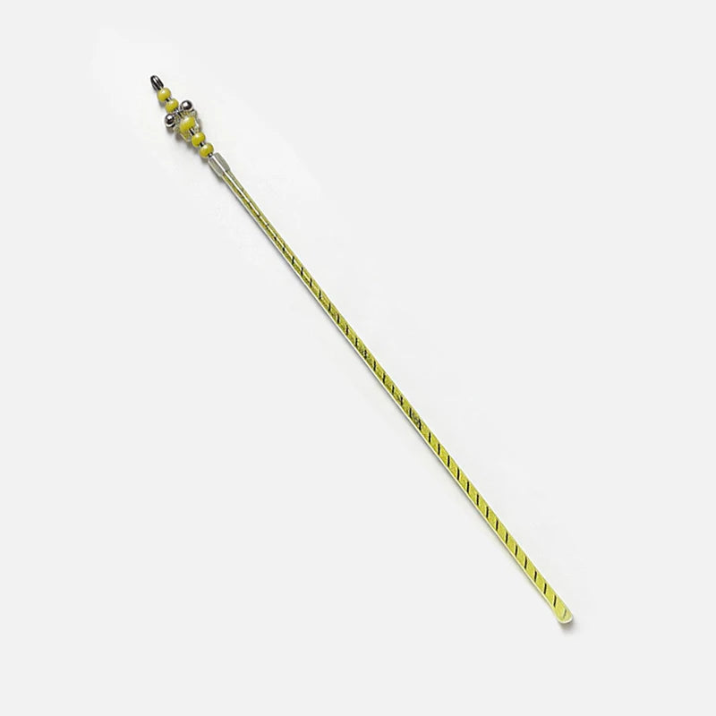 Fancy Cat Teasing Stick Interactive Cat Teaser Wand with Bell Sequins Tassel Kitten Play Toy Random Color Retractable pole