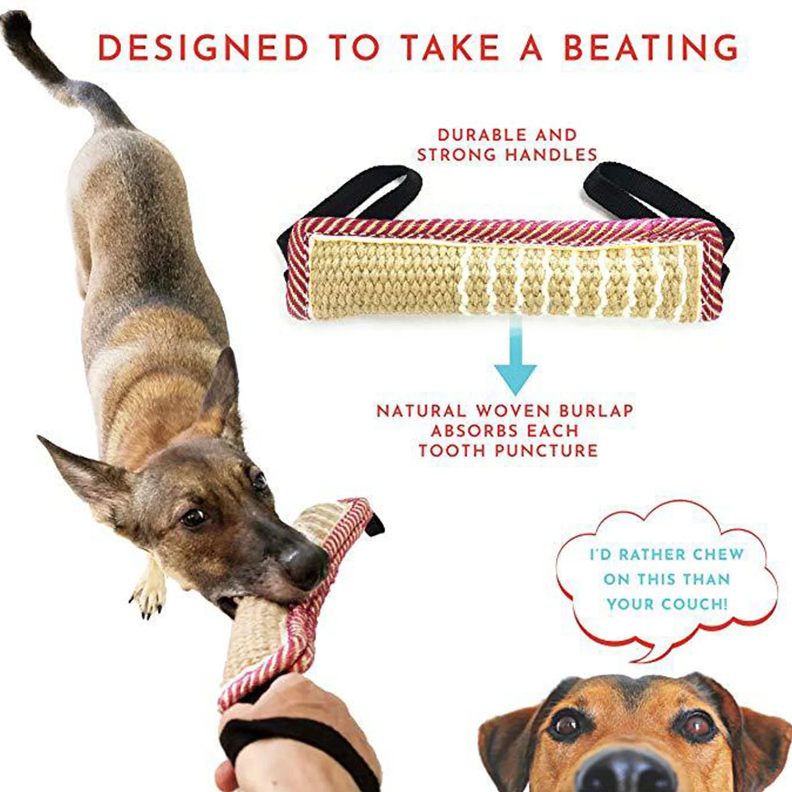 Pet Dog Chew Tug Toys Dogs Teether Bite Pillow Interactive Dogs Rope Toys Safe Teeth Cleaning Chewing Toy Pets Training Supplies