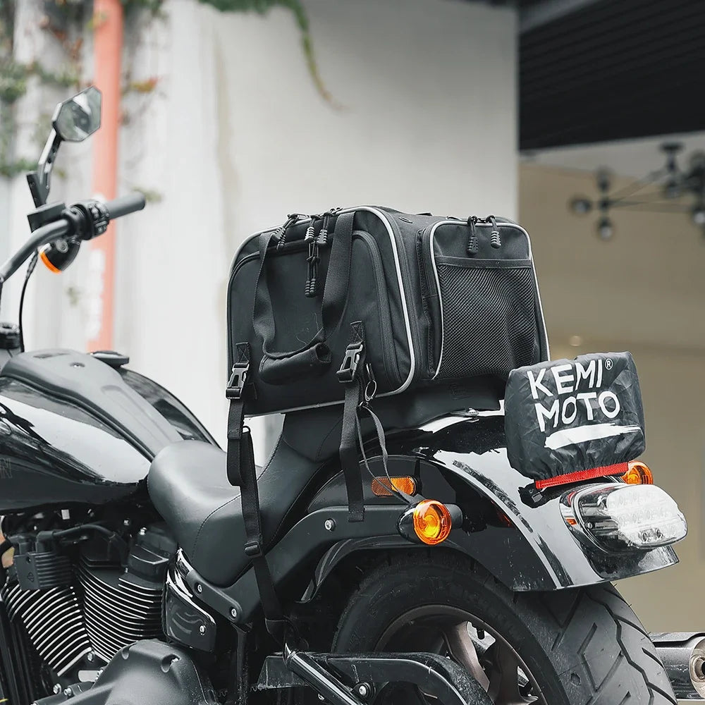 Motorcycle Pet Bag 20lbs Dog/Cat Carrier Bag Airline Approved Pet Travel Carrier Bag Portable Folding Pet Cat Dog Travel Carrier
