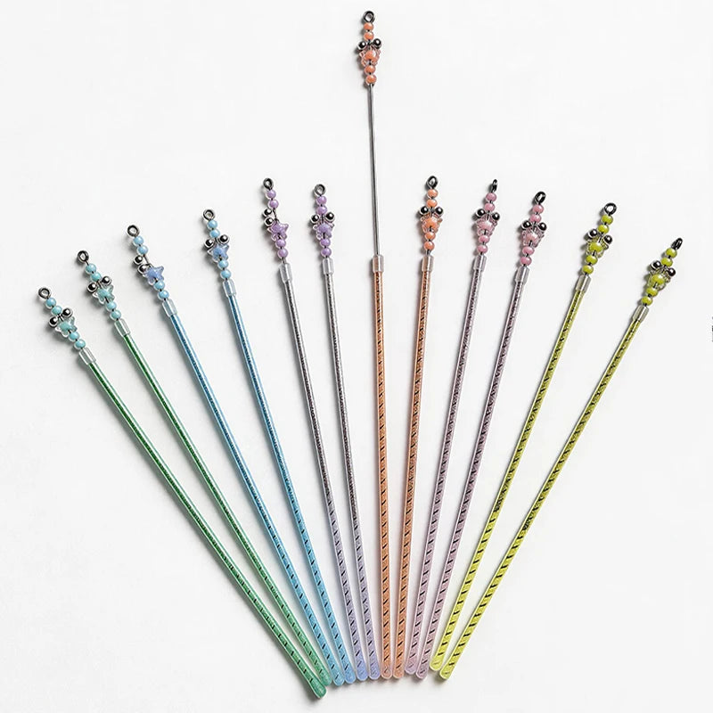 Fancy Cat Teasing Stick Interactive Cat Teaser Wand with Bell Sequins Tassel Kitten Play Toy Random Color Retractable pole