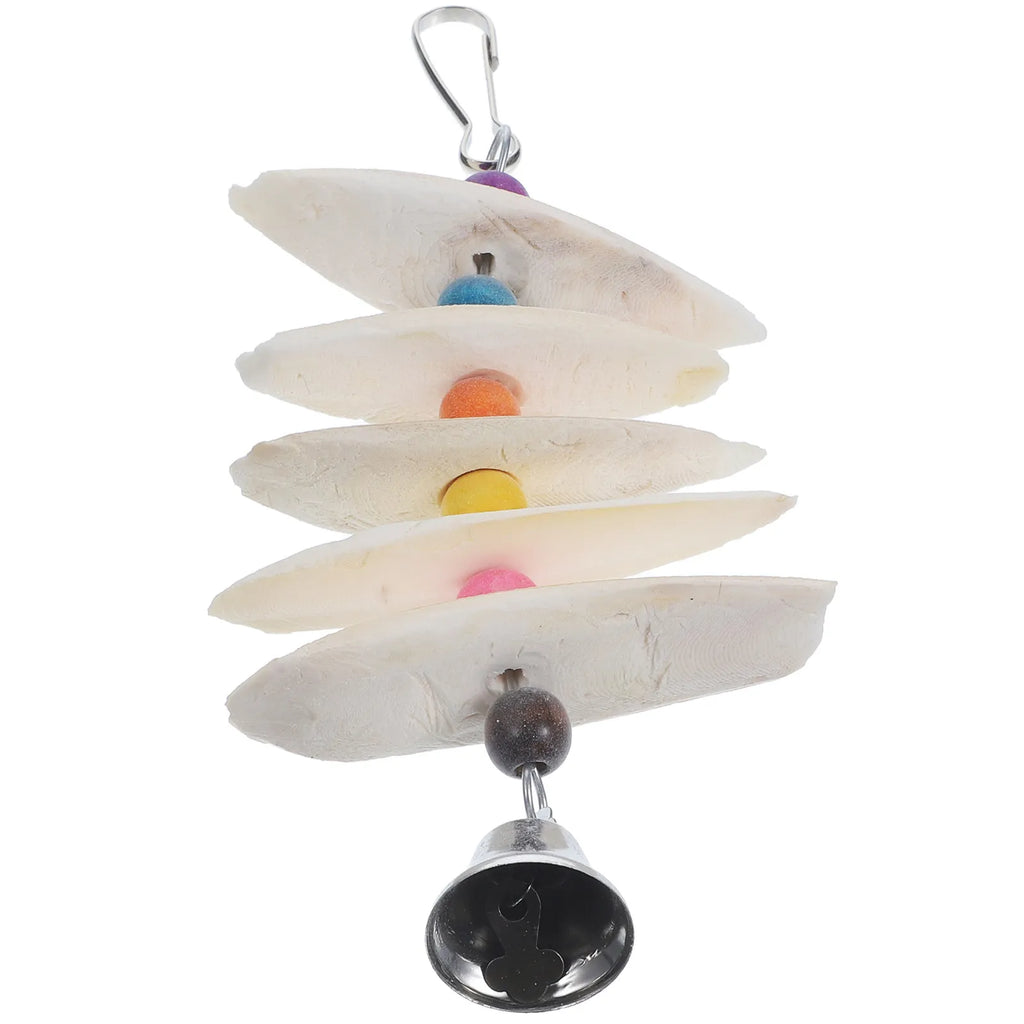 Chewing Cuttlefish Bone Bird Parrot for Parakeets Beige Cuddle Bones Birds