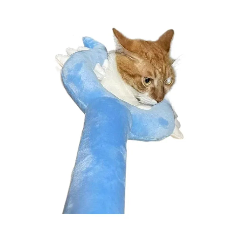 2026 Magical Girl Wand Cat Teaser Plush Toy Interactive Pet Stick for Kitten Fun Exercise