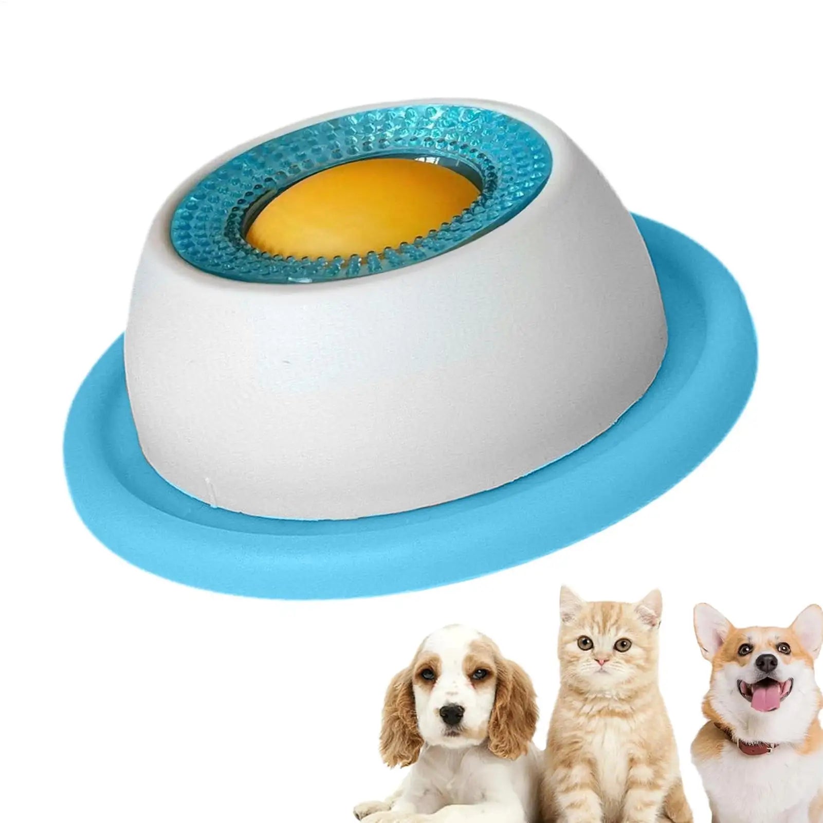 Lick Toys For Dogs Interactive Dog Toys Slow Feeder Food Dispenser For Puppy Training Enrichment Cat Feeding Crate Accessory