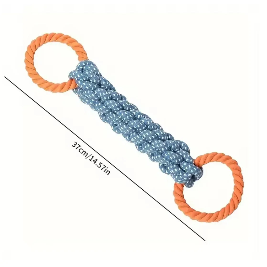 Pet Chew Tug Toys Interactive Dog Rope Toys for Medium Large Dogs Indestructible Giant Safe Teeth Cleaning Out Door Training