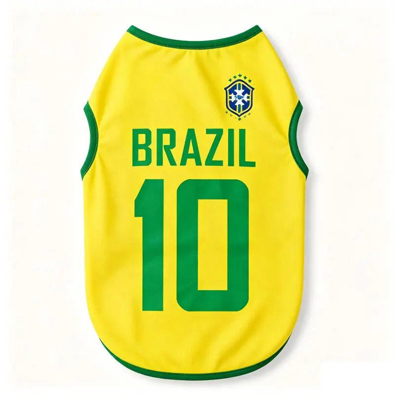 Sport Team Dog Jersey Number Print Dogs Vests Sport Style Breathable Mesh Puppy Sleeveless Shirt Small Medium Larg Pets Clothes