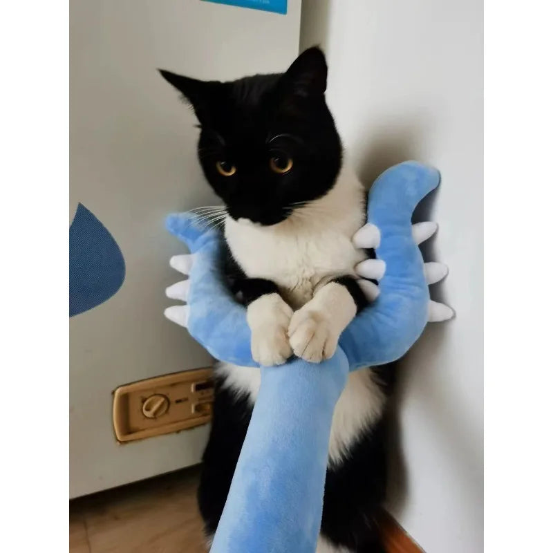 2026 Magical Girl Wand Cat Teaser Plush Toy Interactive Pet Stick for Kitten Fun Exercise