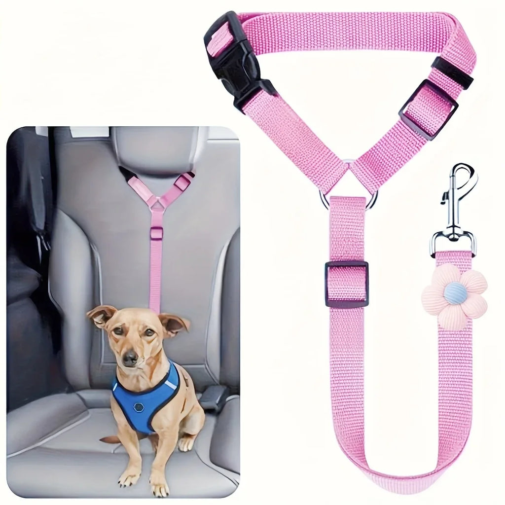 Dog Seat Belt for Vehicle Secure, Pet Car Tether Safety Leash for Dogs In Vehicles, Dog Seatbelt Tether,  Christmas Gift