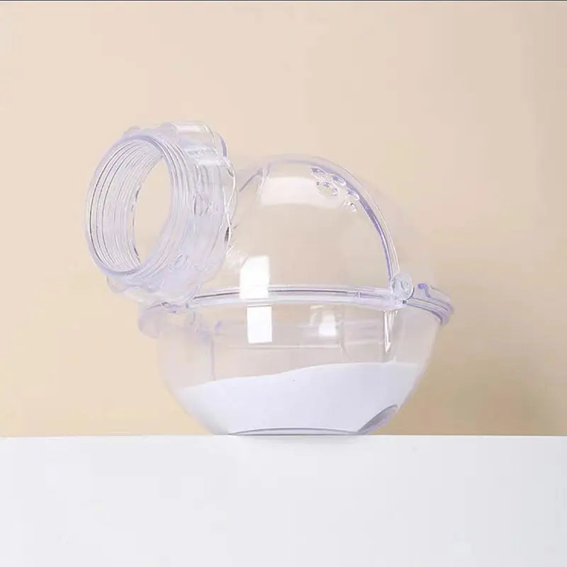 Hamster Bathroom Hamster Toilet Mouse Gerbille Pet Cage Box Bath Sand Room Toy Acrylic House Small Pet Supplies Accessories