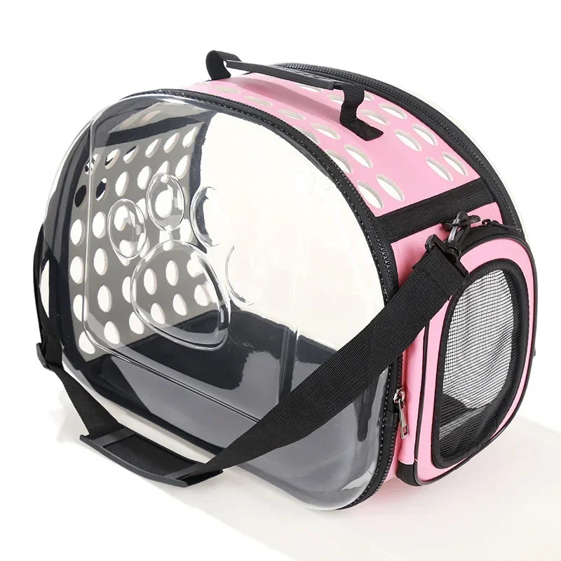Portable Cat Bag for Pet Transport, Foldable Cat Carrier Bags, Pet Dog Carriers, Cat Backpack, Travel Space Capsule Cage