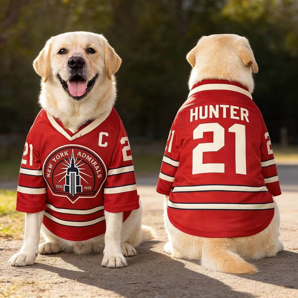 2026 HOLLANDER 24 Dog Jersey Heated Rivalry Pet Shirt Boston Raiders Hockey Vest Puppy Cat dog t-shirt pet clothing
