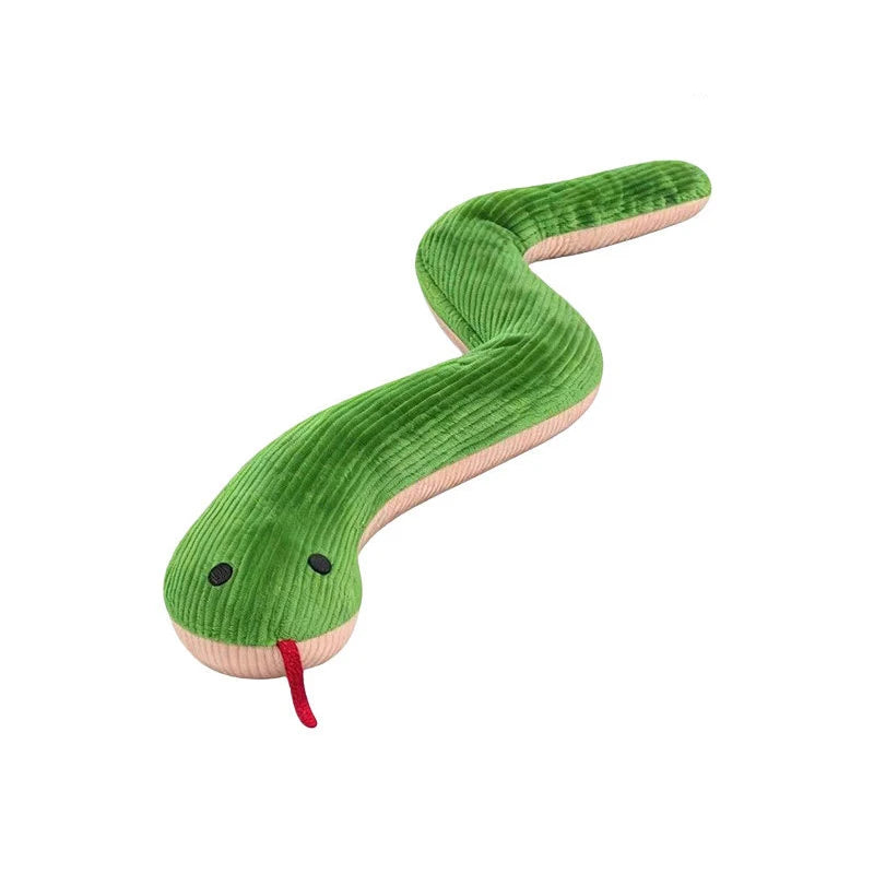 Hot sale Dog Toy Snake Interactive Toy Kitten  Kick Toy Interactive Pet Toy for Indoor Cats 16.5 Inches Pet Supplies