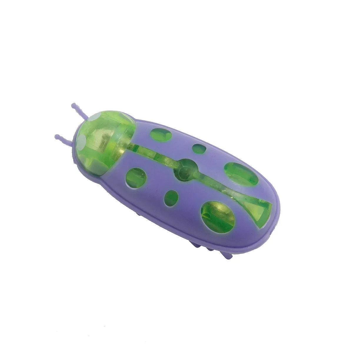 Smart Interactive Cat Toy with Auto Escape Obstacle Electric Vibrating Bug for Kitten Stimulation Play Hunting Training