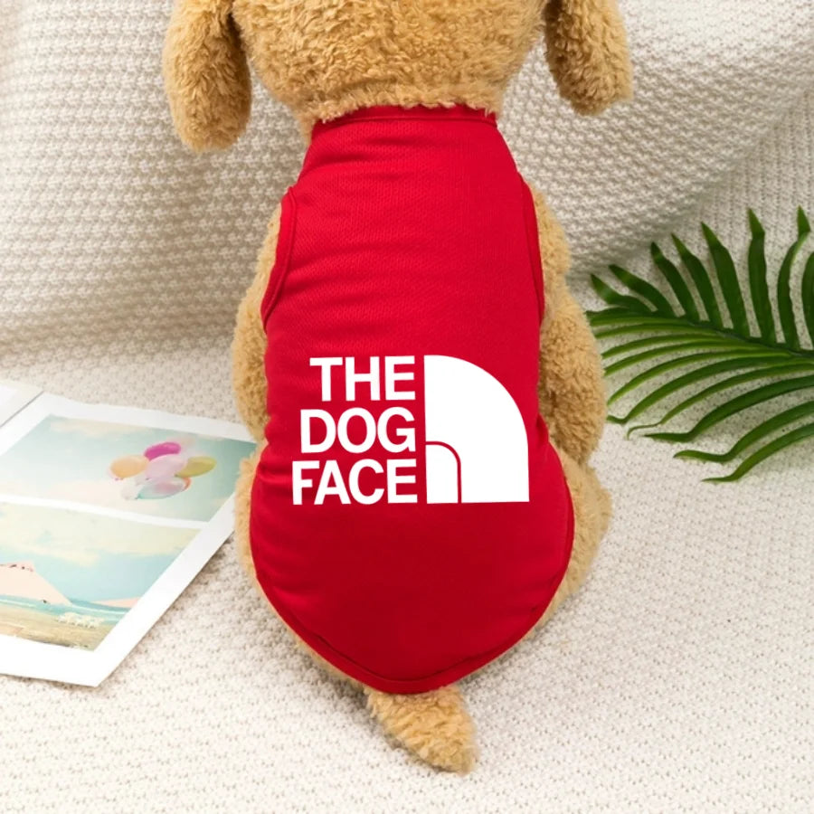 1pc Summer Solid Color Pet Tank Top for Dogs and Cats, Thin and Breathable Pet Clothing