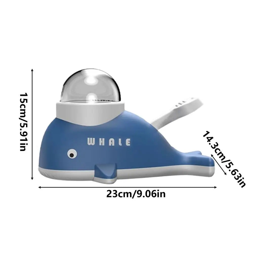 NEW Slow Feeder Dog Toy, Whale Puzzle Treat Dispenser For Mental Enrichment, Healthy Feeding & Indoor Exercise For All Dogs