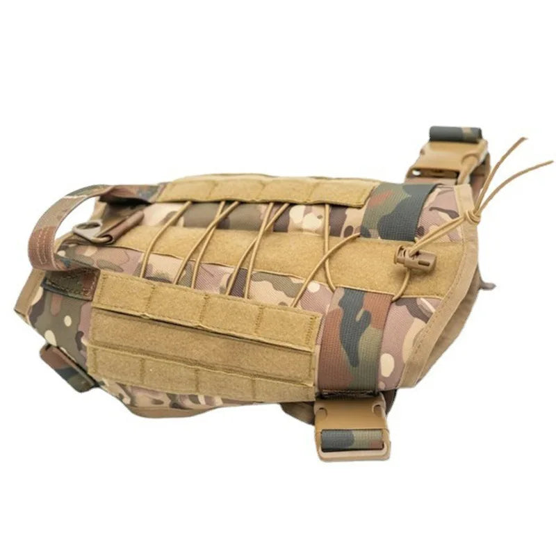 Tactical Dog Harness Military Training  Padded Quick Release Vest Pet Training Dog Harness For Set Small Medium Large Dogs
