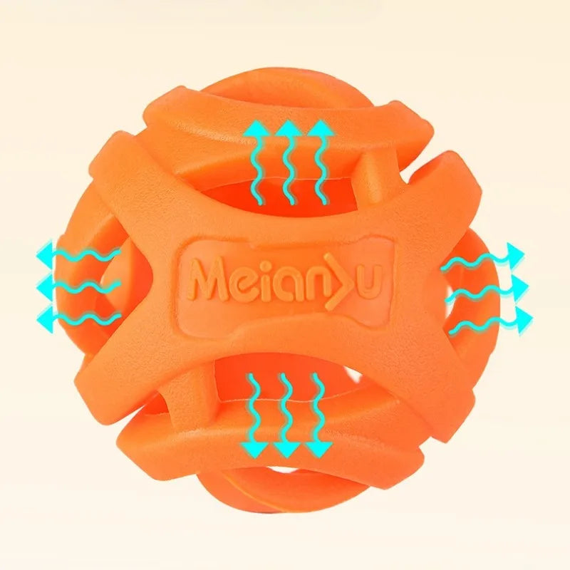 Pet Toys - Bite-resistant Chewing Balls - Hollow Elastic Balls - Training Balls -Entertainment and Relaxation Toys -Pet Supplies