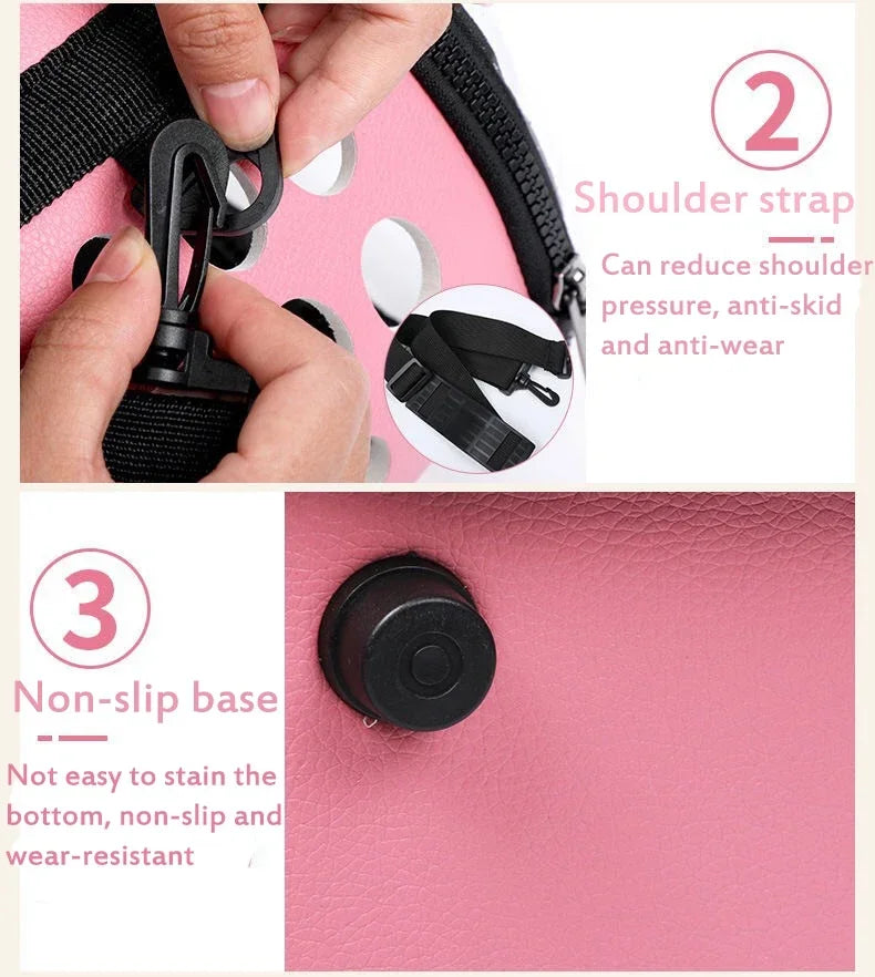Portable Cat Bag for Pet Transport, Foldable Cat Carrier Bags, Pet Dog Carriers, Cat Backpack, Travel Space Capsule Cage